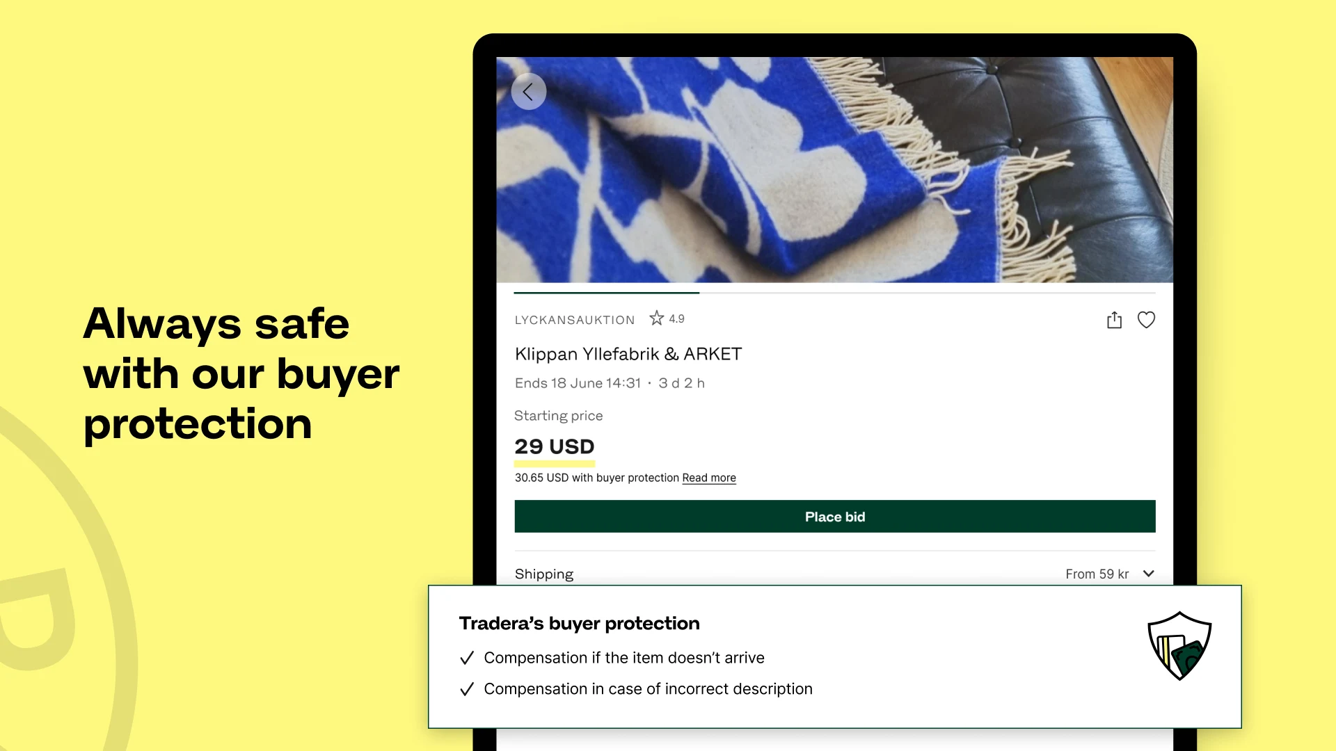 Tradera – buy & sell screenshot