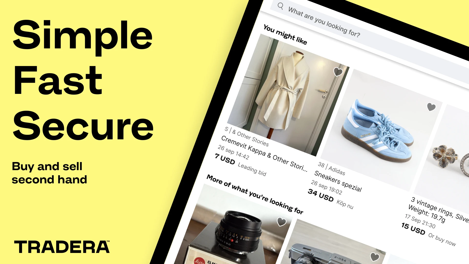 Tradera – buy & sell screenshot